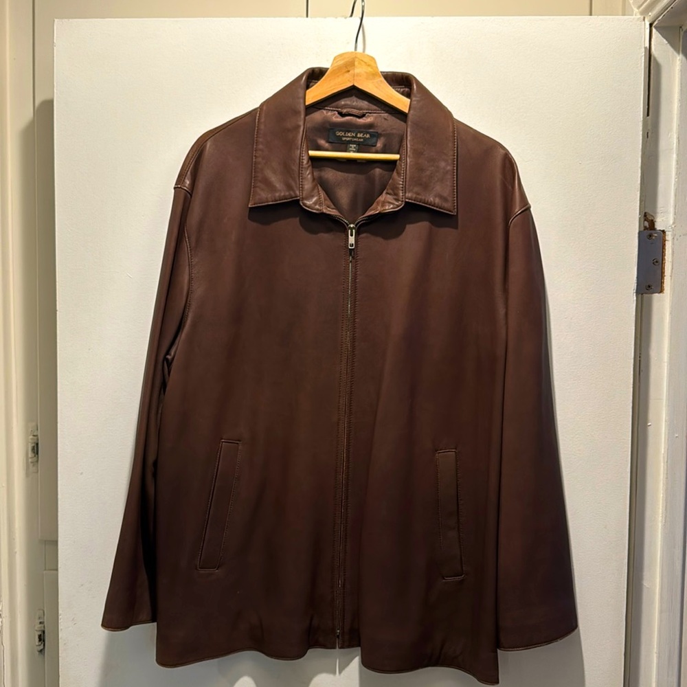 Golden Bear Leather Jacket